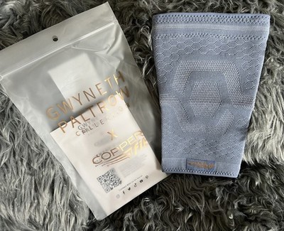 Copper Fit Compression Knee Sleeve Gray Gwyneth Paltrow Collection
