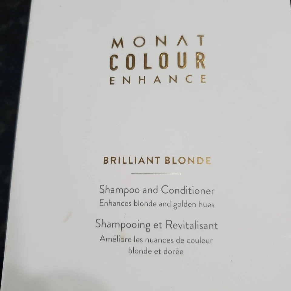 Champú y acondicionador Month Colour Enhance Brilliant Blonde 8 y 6 fl oz. Nuevo con caja Foto 3 de 4