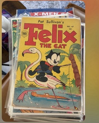 Pat Sullivan's Felix the Cat #47 Toby Press Golden Age Color Single Issue Comic