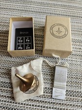 Forever Spin Bronze Top With Box, Bags, And Money Clip