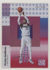 2017-18 Panini Status Red 247/299 Wesley Matthews #32 7l6