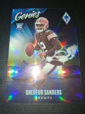 2025 SHEDEUR SANDERS Panini Phoenix Genies Case Hit SSP #18 Browns Rookie RC