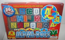 Alpha-Bots Alphabet Transforming Letters Robots New in Box Lakeshore