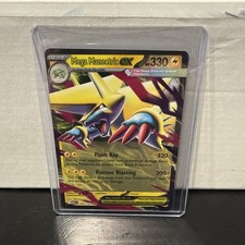 Pokemon Mega Magnetic Ex Double Rare Holo 050/132 Mega Evolution