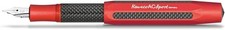 Kaweco AC Sport Carbon Fountain Pen - Red - Medium 10000358 NEW