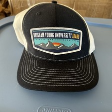 BYU Brigham Young University Idaho Hat Vintage Look Adjustable