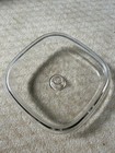 Pyrex A12C Clear Glass Square Replacement LID ONLY for Corning Ware casserole — photo 2