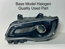 2015-2023 Chrysler 300 S Halogen Led Black Headlight Left Driver Oem 2015-2023 Chrysler 300 S Halogen Led Black Headlight Left Driver Oem