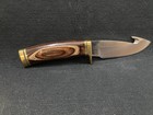 New Buck zipper 191 USA Hunting Fixed Blade,Gut Hook, sheath with the clam box — photo 2