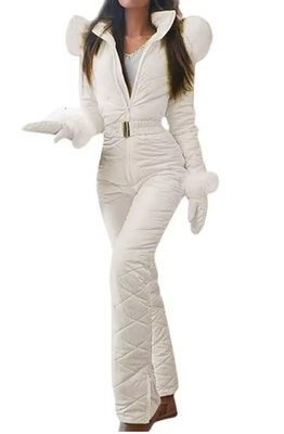 #ad Winter Outdoor Sports Jumpsuit Slim Fit Winter Outdoor Ski Jacket and Pants for $43.75