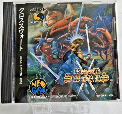 Crossed Swords Neo Geo CD Japanese Version Japan ADK ADCD-002
