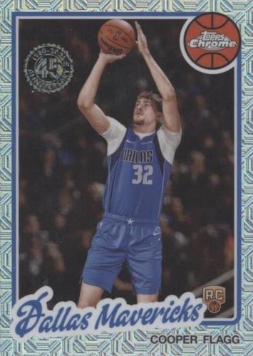 2025-26 Topps Chrome Basketball Cooper Flagg #TCAR-CF Rookie RC 