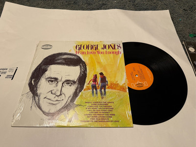 GEORGE JONES -I CAN LOVE YOU ENOUGH - 1974 APL1-0815 RCA LP stereo