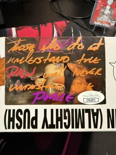 Funko Naruto Shippuden Pain (Almighty Push) #944 Signed by Troy Baker JSA