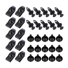 For Ford Body Bolts + U-nut Clips M6 Engine Cover Undertray Splash Shield Guard