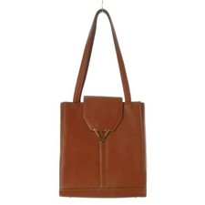 VALENTINO GARAVANI Shoulder Bag Leather  Brown Logo CK20 GY18 Women s