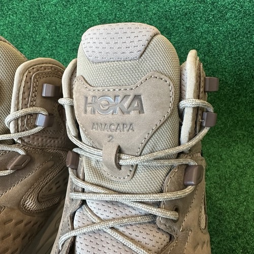 Hoka One One Anacapa 2 Mid Gore-Tex Dune Tan 1141633-DOTN - Uomo Taglia 12 D - Foto 6 di 9
