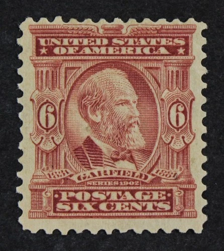 CKStamps: US Stamps Collection Scott#305 6c Garfield Mint H OG