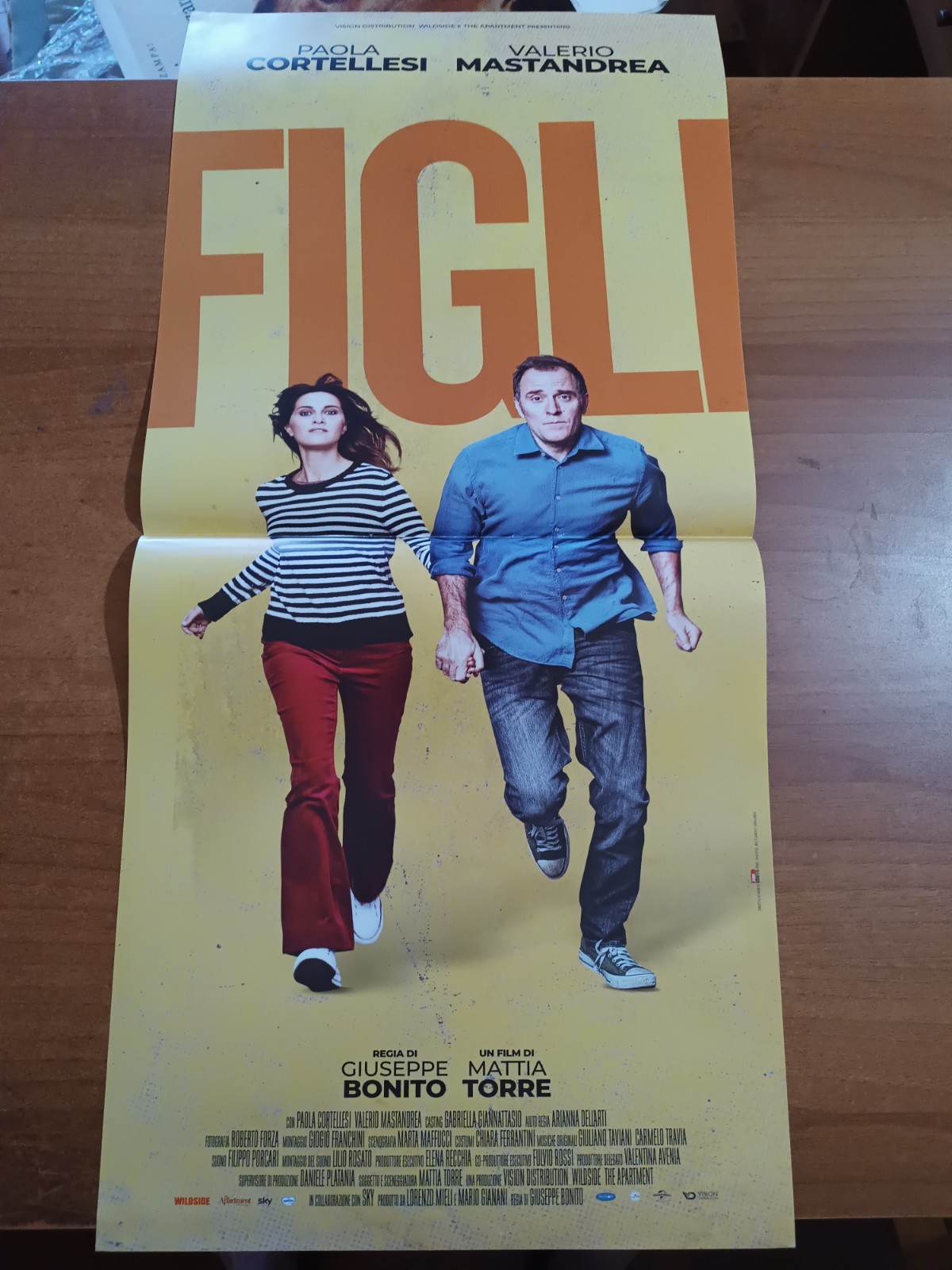 Locandina originale film Figli (2020) - Regia di Giuseppe Bonito