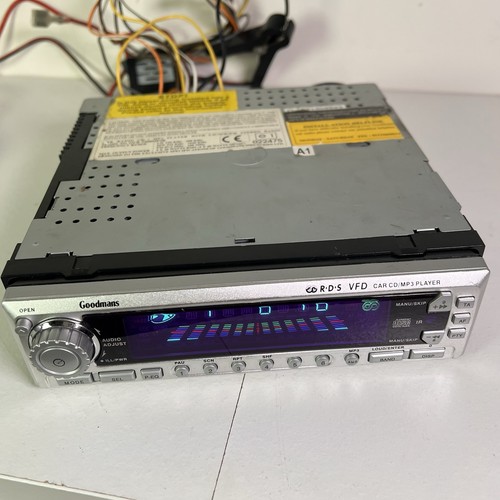 Goodmans GCE 7350 Autoradio Radio CD Player MP3R MPS/RDS voll funktionsfähig - Bild 3 von 9