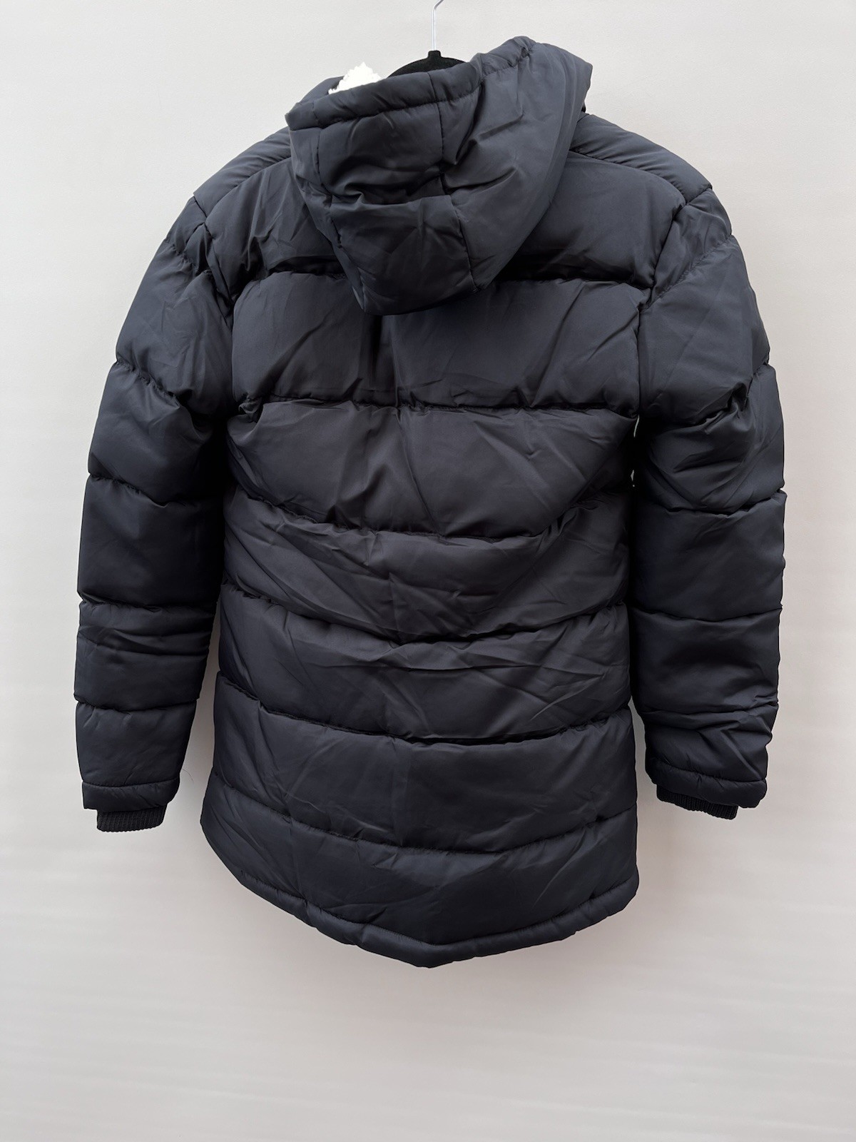 Lee Cooper Women's Navy Blue Borg Lined Padded Winter Coat UK Size 8 Bnwt image 5