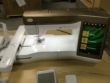 Baby Lock Destiny 2 Sewing Quilting, and Embroidery Machine with Luggage Cases