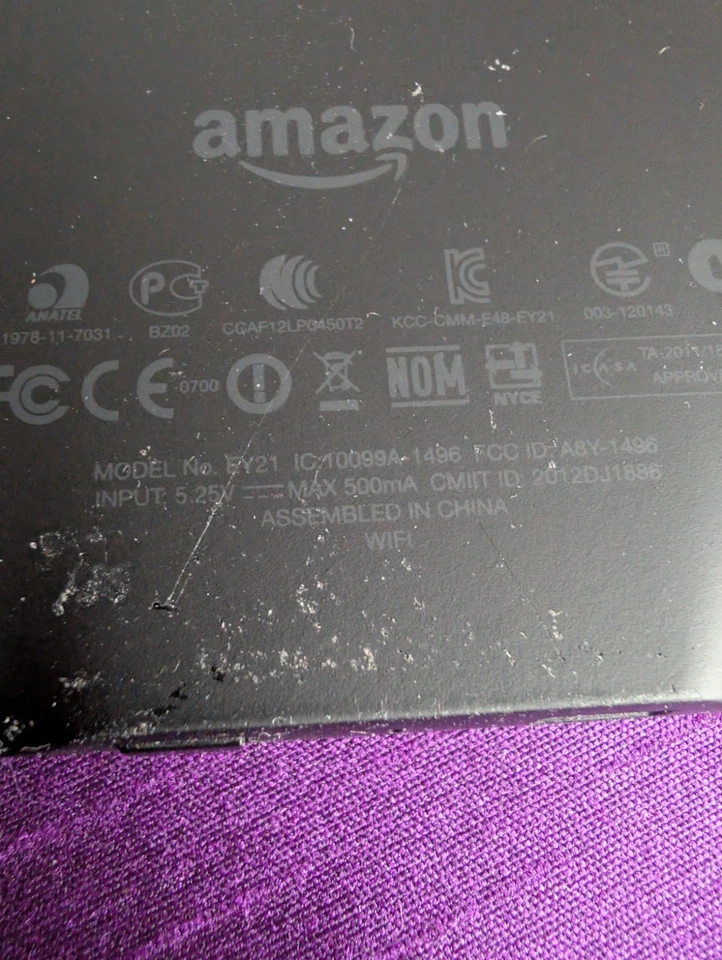 Amazon Kindle EY21, 5th generation paperwhite please read description  - Image 4 of 4