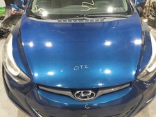Used Hood fits: 2016 Hyundai Elantra Cpe Grade B