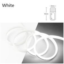 12v Neon Led Strip Light Flexible Silicone Tube Waterproof Diy Sign Rope Lights
