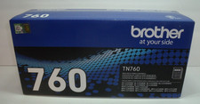 Brother Genuine TN760 High Yield Black Toner Cartridge NEW  Sealed