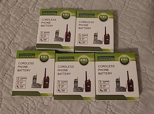 EBL AAA Rechargeable Cordless Phone Batteries BT-1011 Green 2.4V 900mAh