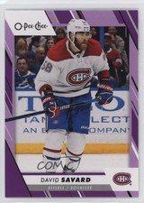 2023-24 O-Pee-Chee Purple Border 18/49 David Savard #333 0v2l