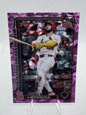 2025 Topps Update Series - Ivan Herrera #US141 Pink Diamante Foil