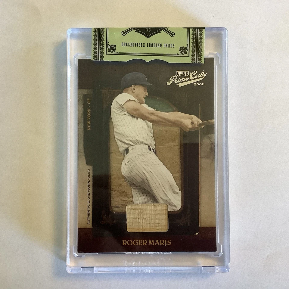 ROGER MARIS 2008 PRIME CUTS 双用球棒遗物 51/99 — 第 2/4 张图片
