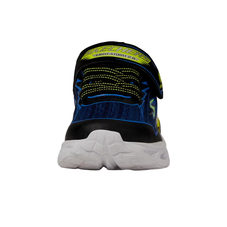 Skechers Light Storm 2.0 Black / Blue 400149L-BKBL Grade-School Size 3.5Y Medium - Image 4 of 4