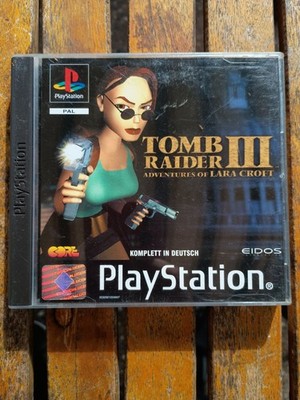 Tomb Raider III-Adventures of Lara Croft (Playstation 1,Eidos 1998) Komplett 