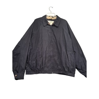 Aberdeen Collection Men's Fullzip Jacket Black Pockets