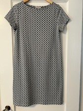 Ann Taylor Loft Knit Dress/Gray/Black - Small