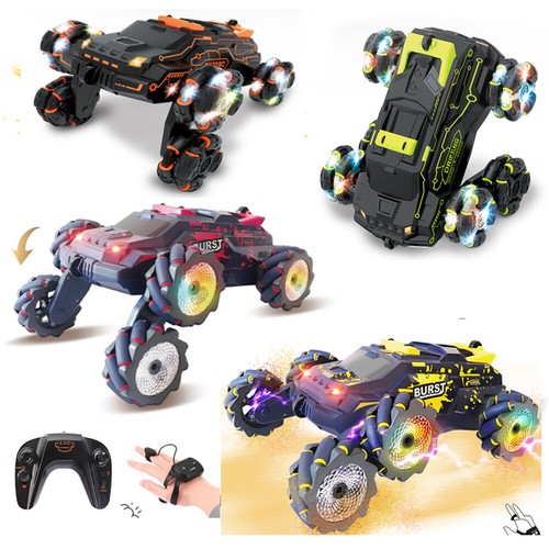 4WD 2.4GHz RC Stunt Car Gesture Sensing Twist Remote Control Off-Road Xmas Gifts - Picture 17 of 49