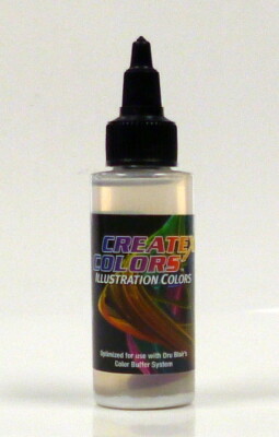 Createx ILLUSTRATION Colors für Airbrush 5090 TRANSPARENT BASE Größe wählbar