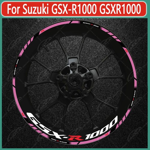 17inch Rim Wheel Decal Sticker Reflective Waterproof For Suzuki GSX-R1000 NEW - Picture 14 of 28