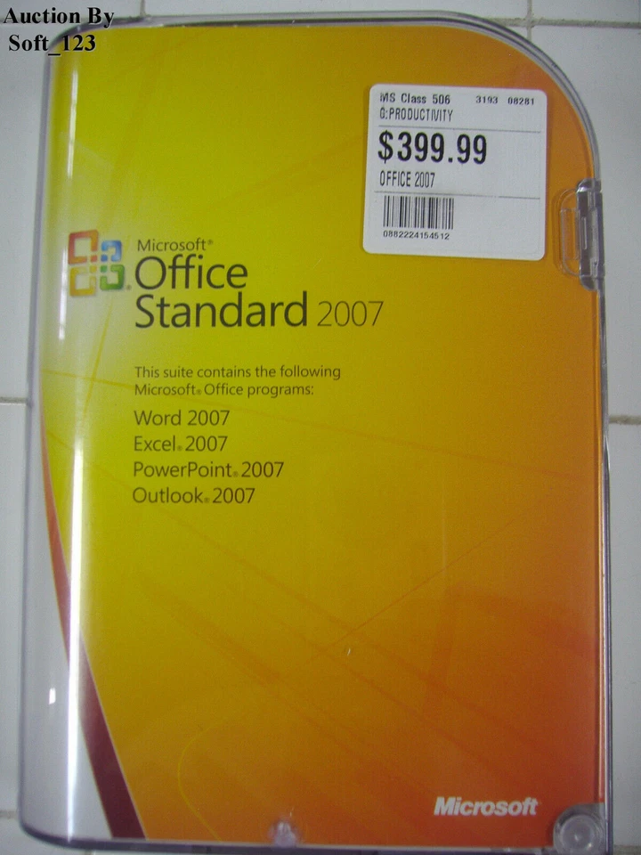 Microsoft MS Office 2007 Standard Word, Excel, PowePoint, Outlook =NEW BOX= - Image 3 of 4