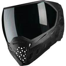 Empire EVS Mask - Black / Black - W/ Thermal Clear & Ninja Lens - Paintball