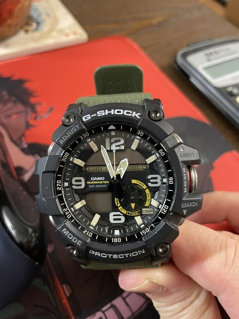 g shock mudmaster green