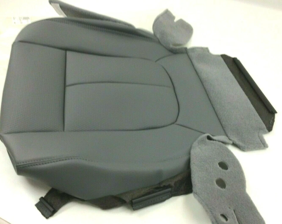 2012-2016 福特 F-250 F-350 前驱动座椅底部 保护套 钢灰色 乙烯基 原始设备制造商 — 第 3/4 张图片