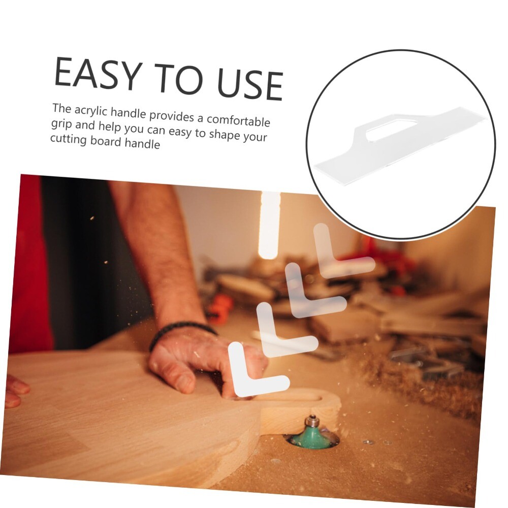 Router Cutting Board Template Clear Template Woodworking Charcuterie