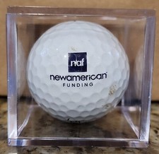 NAF - Newamerican Funding Logo Golf Ball - Titleist - In display case