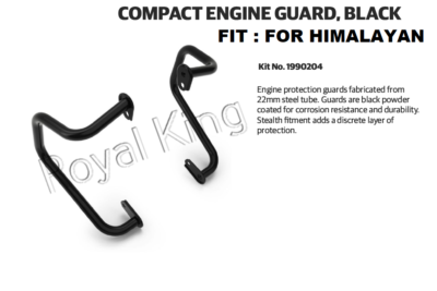 Royal Enfield HIMALAYAN 411 / SCRAM 411 Crash Guard with Sliders - PS