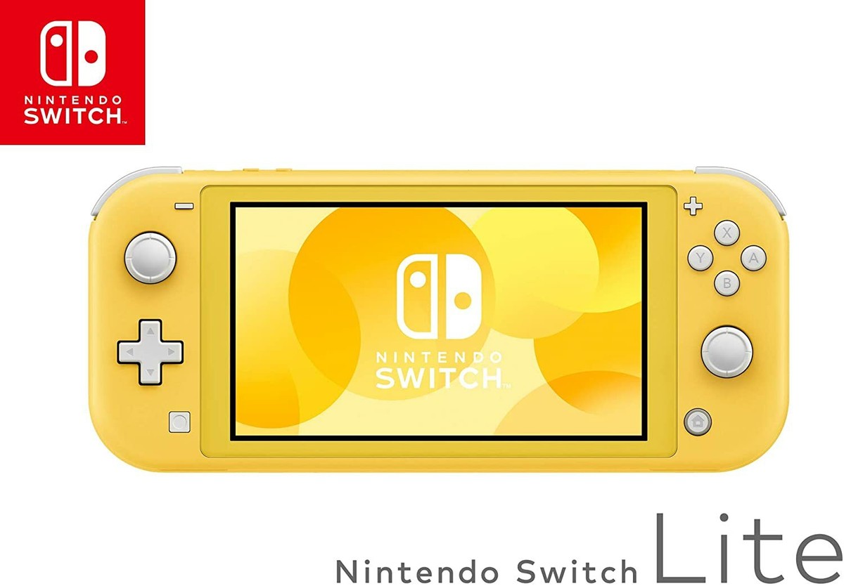 Nintendo Switch Lite Yellow Game Console 32 GB Handheld Gaming