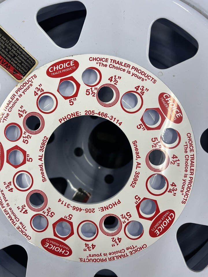 Trailer Tire and Rim ST175/80R13 175/80 R 13 D 13X4.5 5-4.5 Spoke Wheel ...